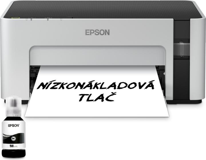 Actual product image Epson EcoTank M1100 - 1440 x 720 DPI - 1 - A4 - 15000 pages per month - 32 pages per (Ink tank, Black and white)