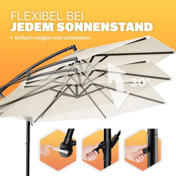 Produktbild Kingsleeve Ampelschirm (3 m)