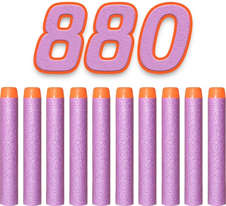 Produktbild König Design 880 Soft Nachfüll Foam Darts Pfeile Elite Clip für NERF N-Strike Ersatzpfeile