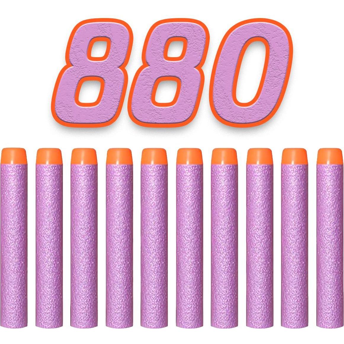 König Design 880 Soft Nachfüll Foam Darts Pfeile Elite Clip für NERF N-Strike Ersatzpfeile