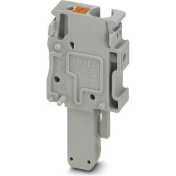 Phoenix Contact Spina PP-H 4/1-R PP-H 4/ 1-R Contenuto: 50 pezzi., Cavo + Spina elettrica, Grigio