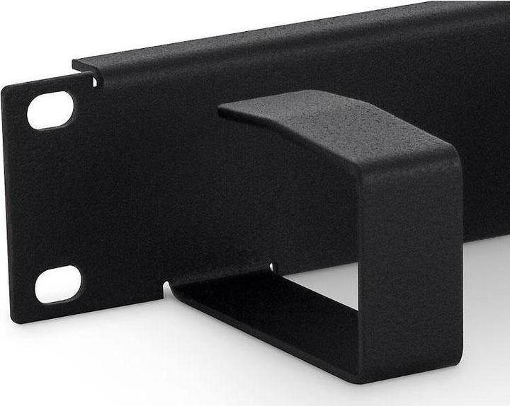 Produktbild Triton RAB-VP-X21-A1 - 19" Kabelführungsleiste 1HE, 6x Metallbügel 40x70, schwarz