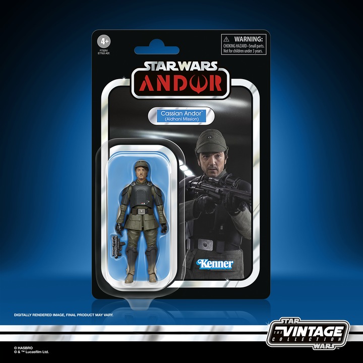 Produktbild Hasbro Star Wars: Andor Vintage Collection figurine Cassian Andor (Aldhani Mission) 10 cm