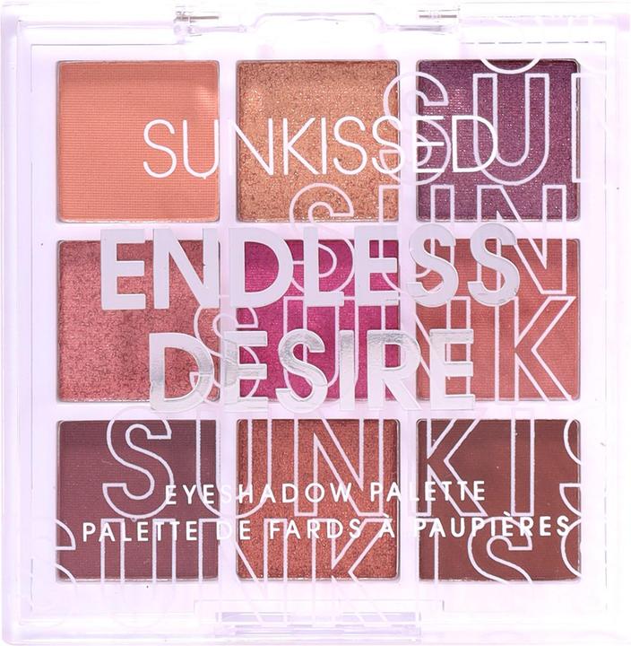 Sunkissed Endless Desire Eyeshadow Palette mit 9 prächtigen Braun- und Goldtönen (Braun- und Goldtönen)