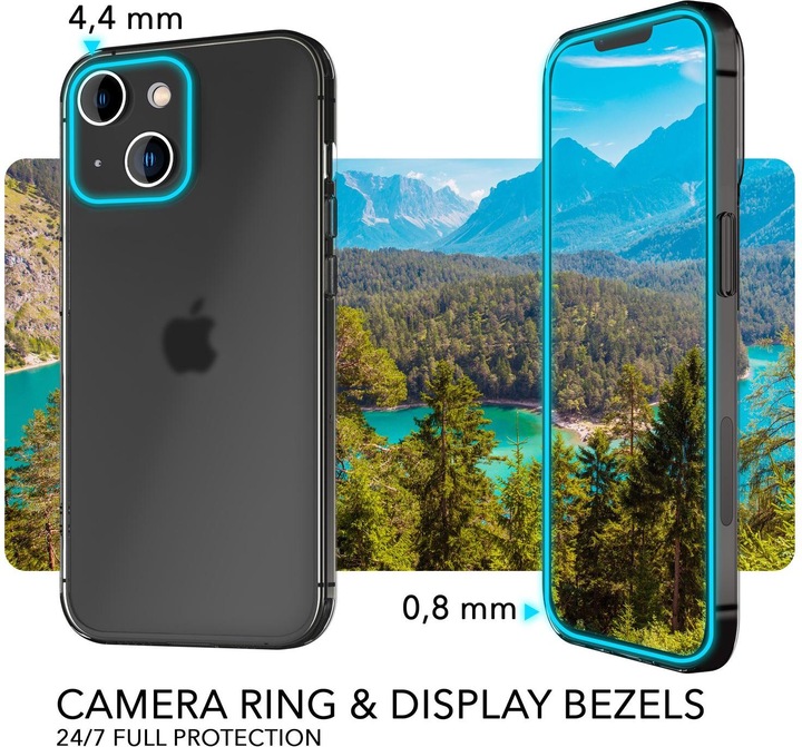 Actual product image Nalia Extremely Thin 0.3mm Matt Hardcase (Apple iPhone 14)