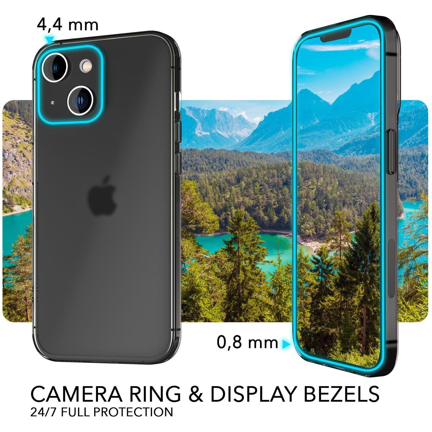 Thumbnail - Nalia Extrem Dünnes 0,3mm Mattes Hardcase (Apple iPhone 14), Smartphone Hülle, Schwarz