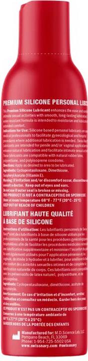 Image du produit Swiss Navy Premium Lubrifiant A Base De Silicone - 354 ml/12 oz (354 ml)