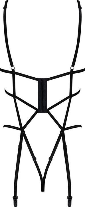 Produktbild Obsessive Badossa Offener Bodysuit Schwarz (L)