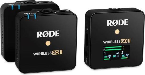 Produktbild RØDE Wireless GO II mit 2x Lavalier GO mit Windschutz und Lade-Case