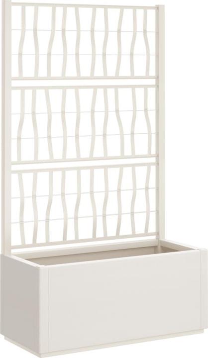 Image du produit vidaXL Pflanzkübel mit Rankgitter PP