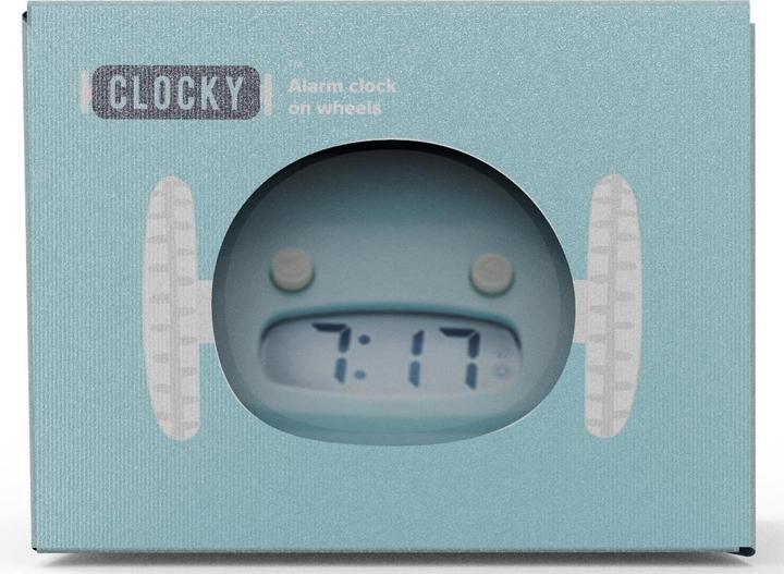 Actual product image Clocky the fleeing alarm clock
