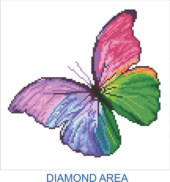 Produktbild Diamond Dotz Diamond Painting Schmetterling