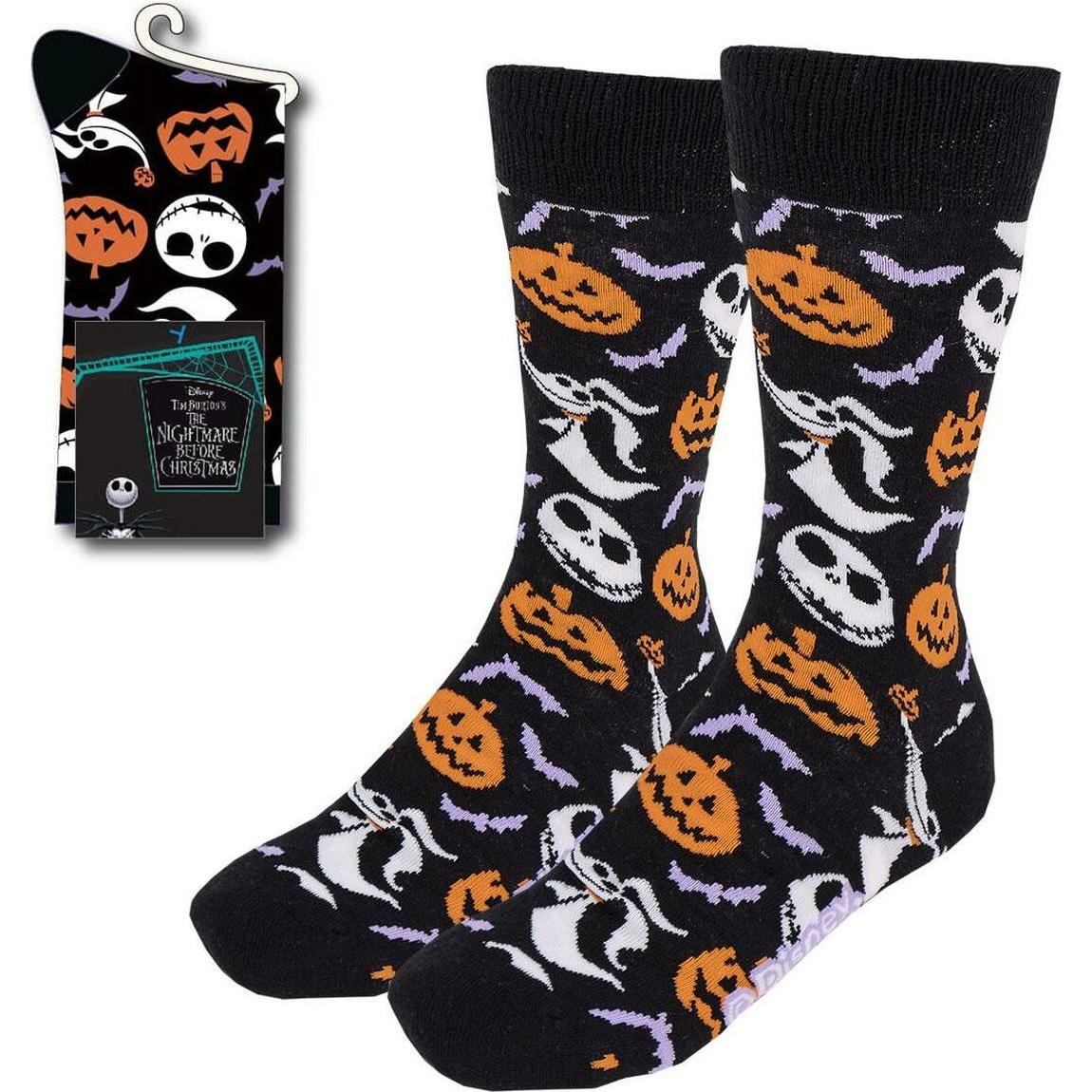 Cerdá, Herren, Socken, Nightmare before Christmas Socken Patchwork 38-45, Mehrfarbig, (Einzelpack, 38 - 45)