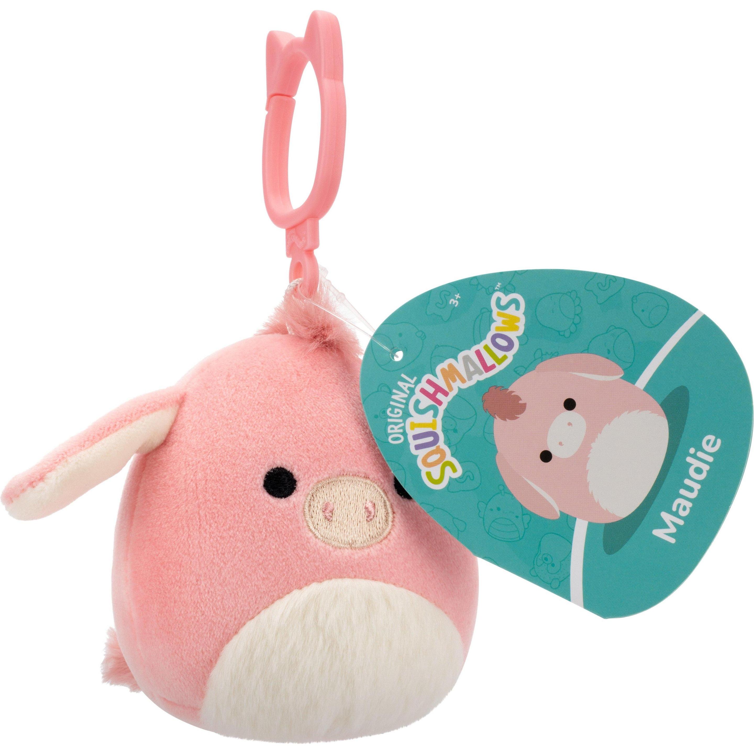 Squishmallows - 9 cm P22 Clip On - Maudie Pink Donkey