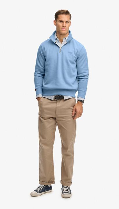 Image du produit Superdry Sweat à Capuche Zippé Mi-Brossé Logo Essential (L)
