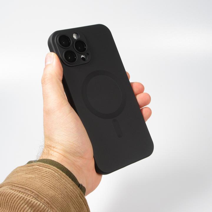 Actual product image PhoneLook Coque Gel souple avec vitre de protection caméra MagSafe (Apple iPhone 13 Pro)