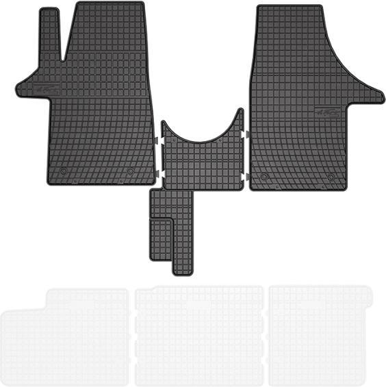 Actual product image Frogum Dywaniki samochodowe D0073 Gumowe 3szt. (1 set of 3 doormats)