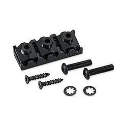 Schaller FR Lock Nut R3 42,9mm black chr, Zubehör Instrumente, Schwarz