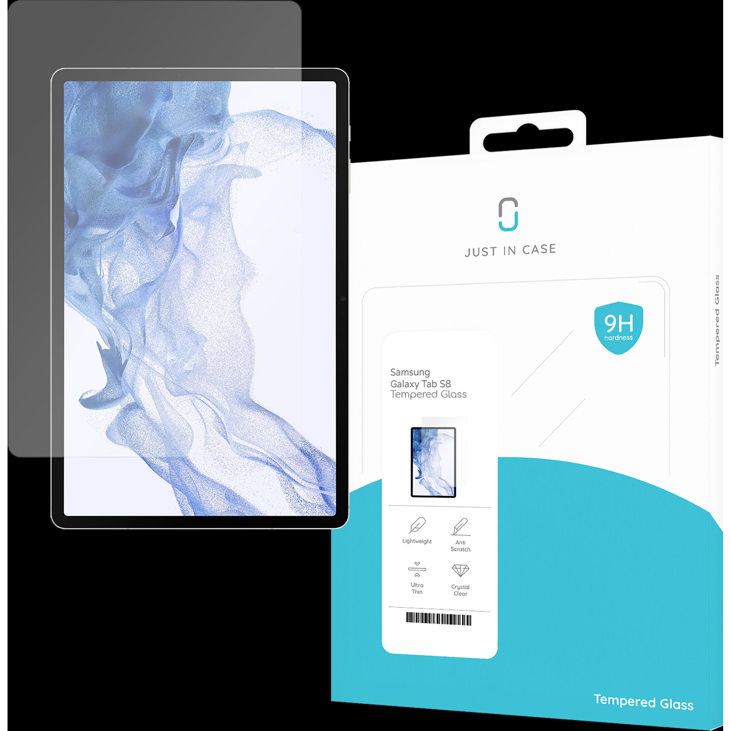 Thumbnail - Cazy Schutzglass Kompatibel mit Samsung Galaxy Tab S8 - Displayschutz Tempered Glass (1 Stück, Galaxy Tab S8), Tablet Sc...
