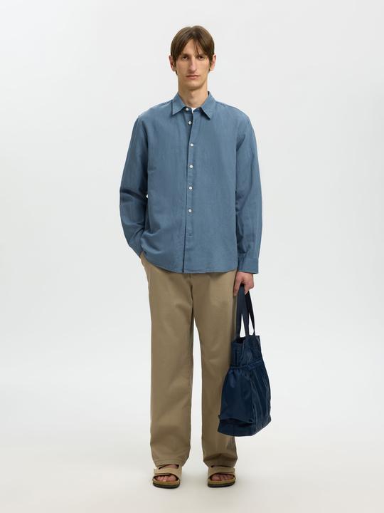 Immagine prodotto Selected Regular Fit Bluse aus Leinengemisch (L)