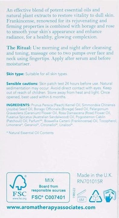 Produktbild Aromatherapy Associates Hydrating Revitalizing Face Oil 15ml (15 ml)