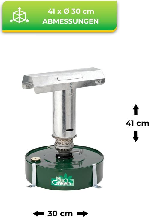 Immagine prodotto Bio Green Riscaldatore per serre a paraffina "WARMAX POWER 4", 300 W