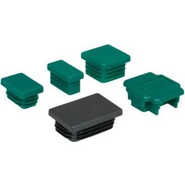 Thumbnail - Walraven, Leitungsführung Zubehör, Endstopfen grüner Kunststoff - PE für RapidRail WM0 - 27x18mm