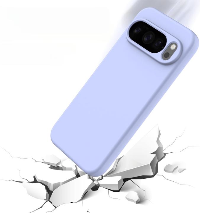 Actual product image Cover-Discount Google Pixel 10 / 10 Pro - Silikon Gummi Hülle mit Riemen (Google Pixel 10 Pro, Google Pixel 10)
