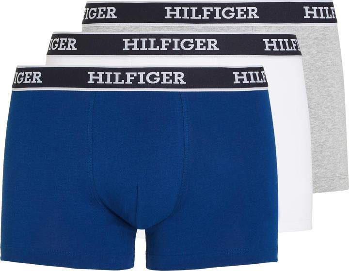 White, Anchor Blue, Grey htr