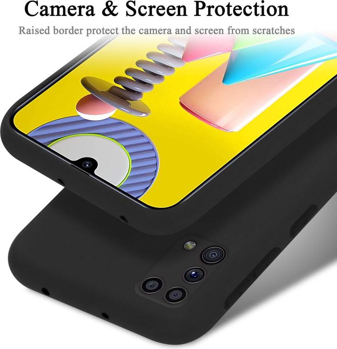 Actual product image Cadorabo TPU Liquid Silicone Case Cover (Samsung Galaxy M31)