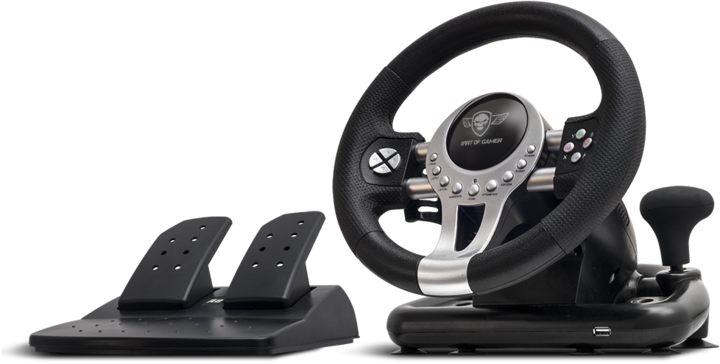 Actual product image Spirit Of Gamer Race Wheel Pro 2 (Xbox Series X, Xbox One S, Xbox Series S, PS3, PC, PS4, Xbox One X)