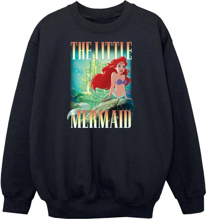 Produktbild The Little Mermaid Girls Ariel Montage Sweatshirt (152, 158)