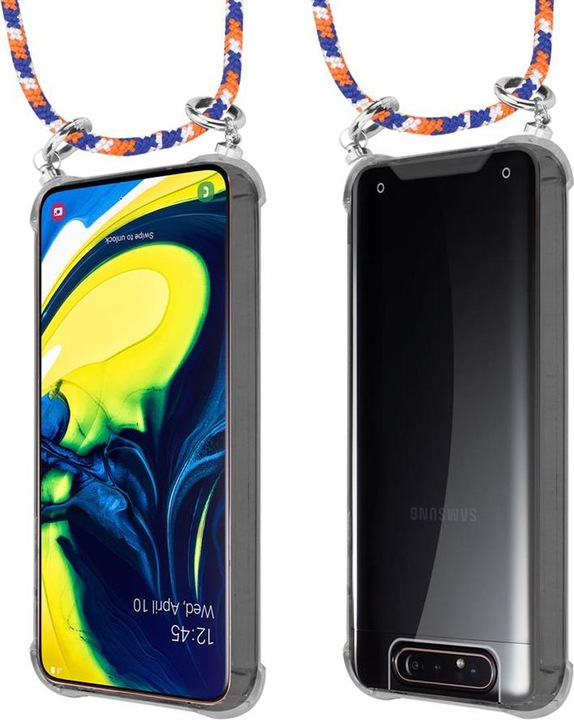 Produktbild Cadorabo TPU Handy Kette SILBER Cover