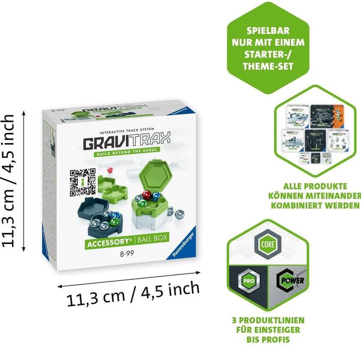 Produktbild Ravensburger GraviTrax Accessory Ball Box