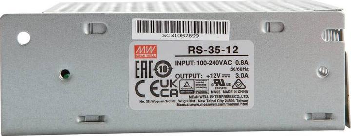 Image du produit MeanWell RS-35-12 Alimentation à découpage (Alimentation électrique)