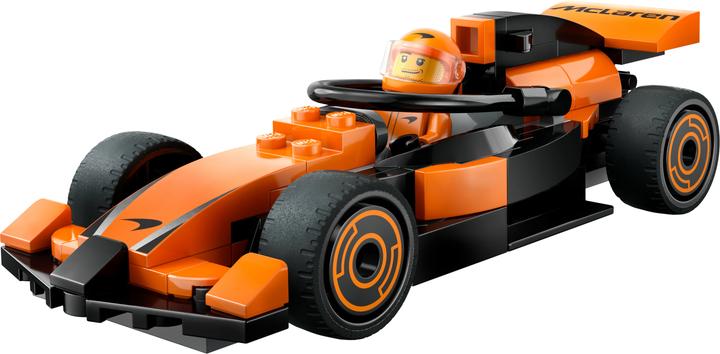 Actual product image LEGO F1 Rennfahrer mit McLaren Rennauto (60442, LEGO City)