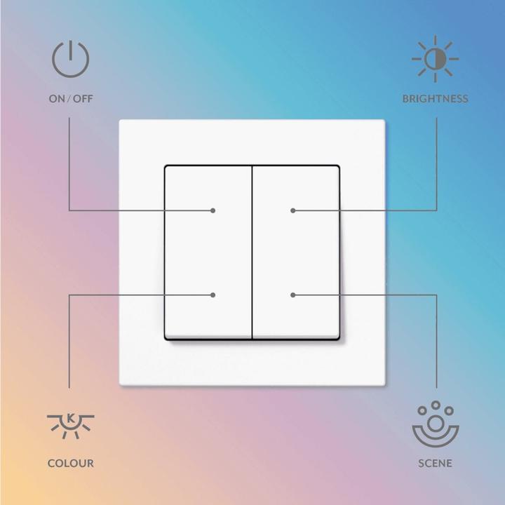 Immagine prodotto JUNG FOHSLS995WW Set di trasmettitori da parete senza fili Friends of Hue