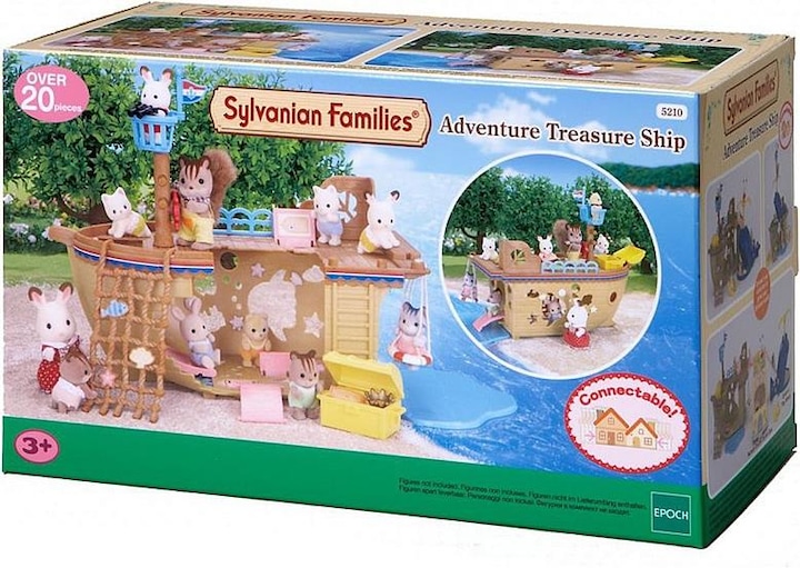 Produktbild Sylvanian Families Abenteuerschiff Schatzsuche