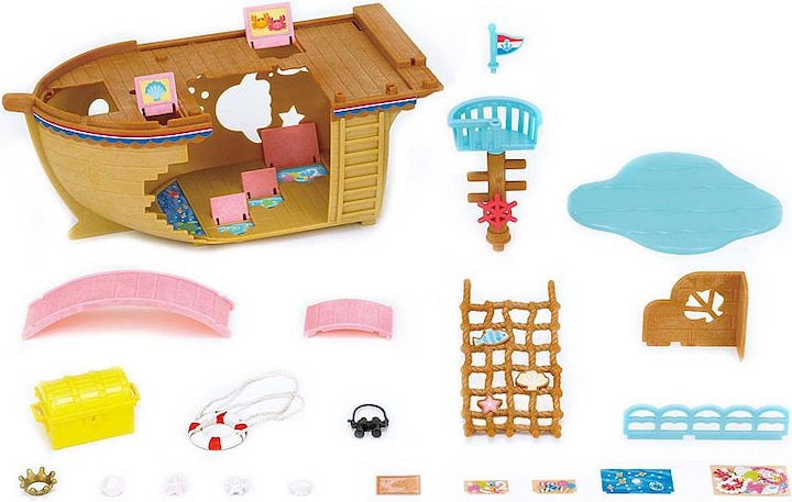Produktbild Sylvanian Families Abenteuerschiff Schatzsuche