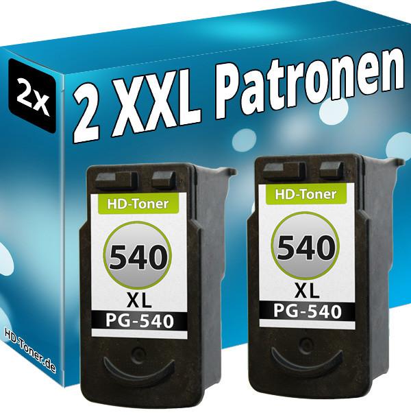 Image du produit Druckfuxx 2x TINTE PATRONEN für CANON PG-540 XL MG3550 MG4250 MX370 MG3255 MG350