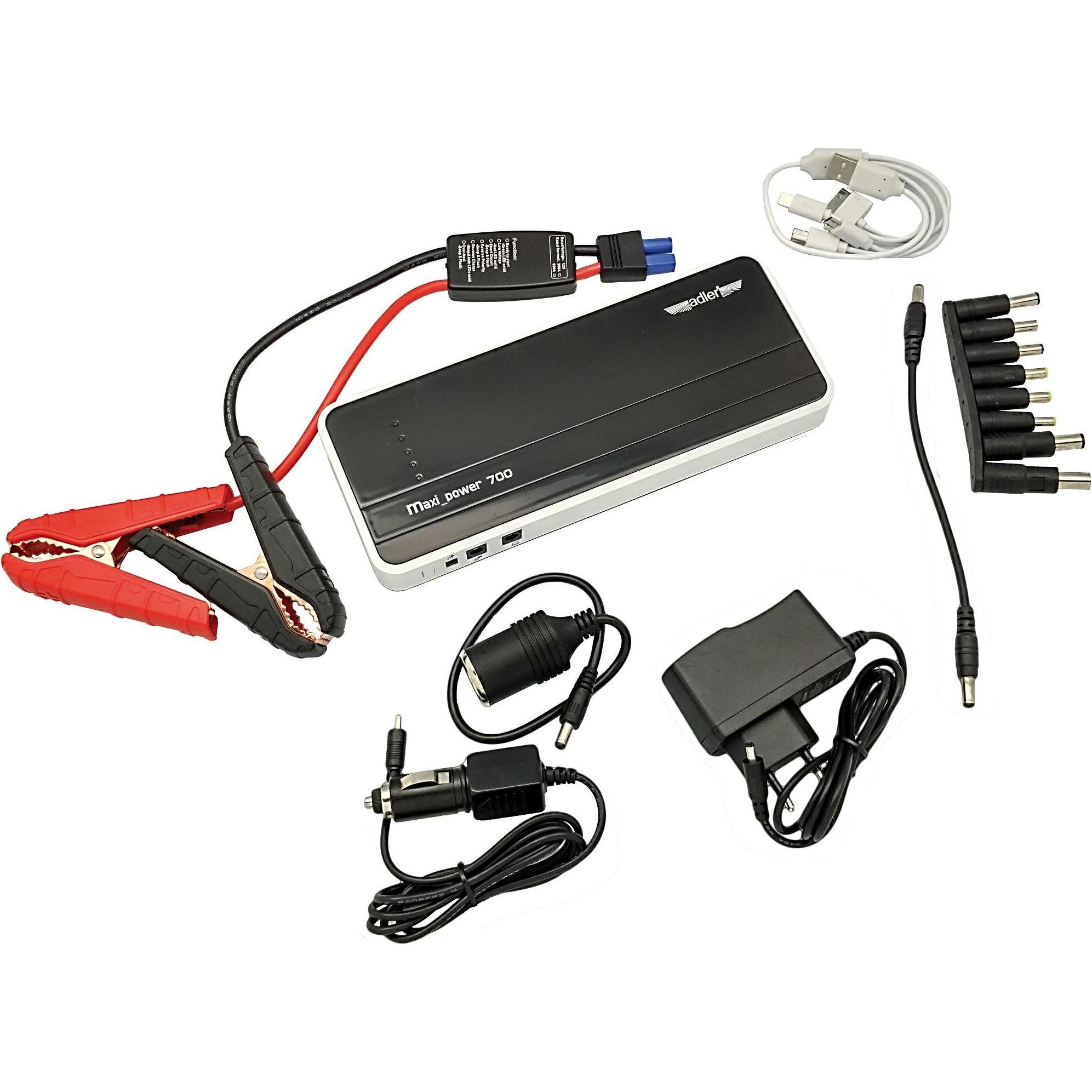 Thumbnail - Adler Wilofunkcyjne Urządzenie Rozruchowe Power Bank Maxi Power-700, Powerbank