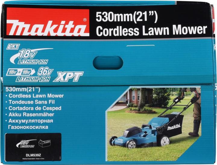 Actual product image Makita DLM539Z (Rechargeable battery operated)
