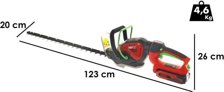 Henx H36XZA24-G Battery hedge trimmer 40 V 61 cm Brushless Solo ( 7063702 ) - without battery, without (Rechargeable battery operated)