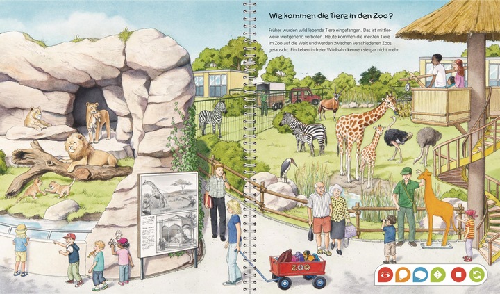 Actual product image tiptoi Entdecke den Zoo (German, Inca Friesian, 2017)