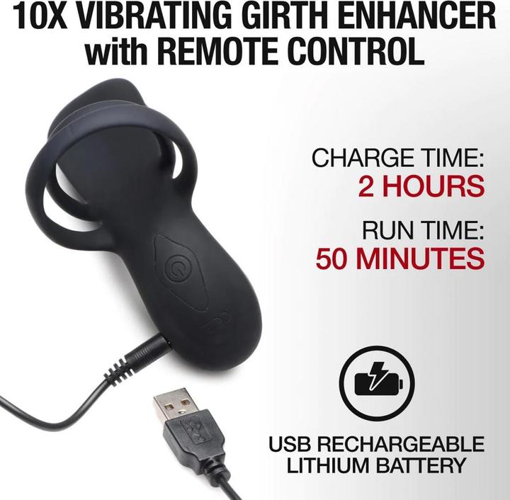 Immagine prodotto Frisky Manicotto per pene vibrante in silicone con telecomando