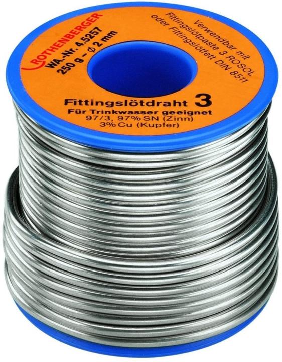 Produktbild Rothenberger Lötdraht Ø 3 mm 250 g