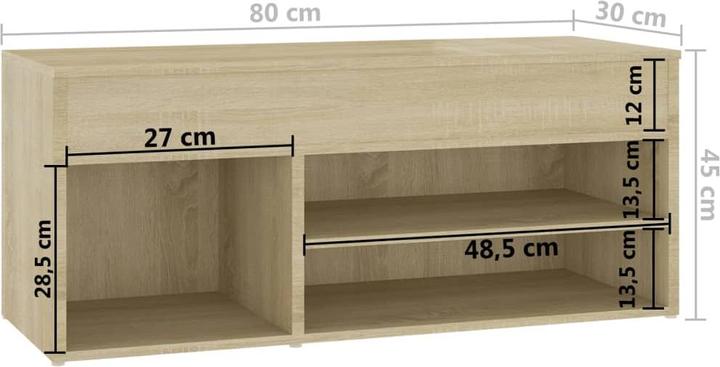 Produktbild VidaXL Clark (80 x 30 x 45 cm)