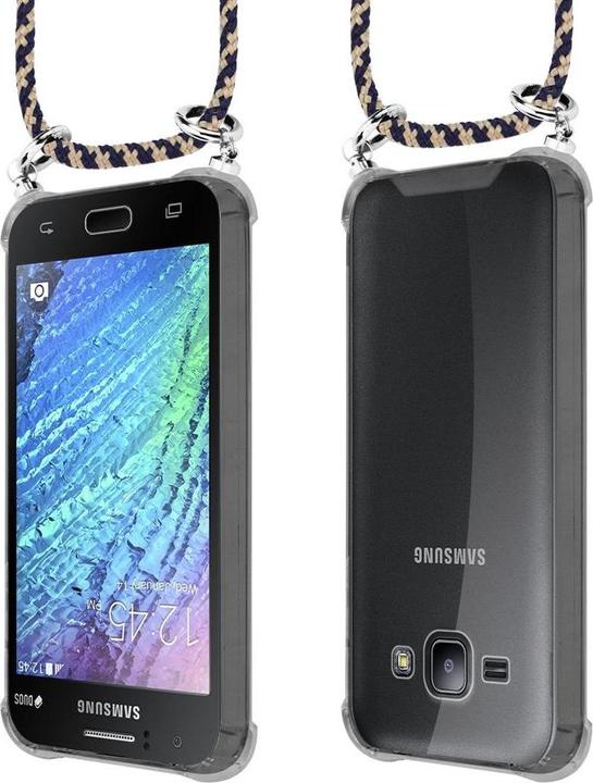 Produktbild Cadorabo TPU Handy Kette SILBER Cover