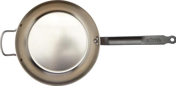 Image du produit de Buyer Carbone Plus Lyonnaise Poêle à frire à induction (Poêle à frire, Acier, 32 x 16 cm)