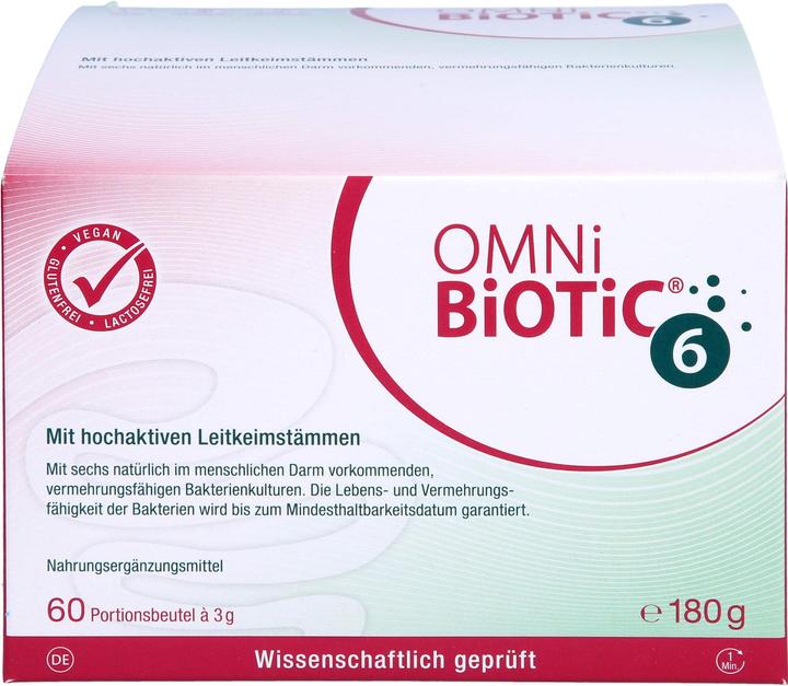 Actual product image Omni Biotic OmniBiotic (60 Piece, Beutel, 180 g)